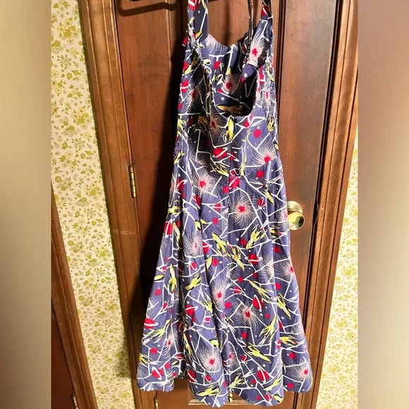 Trashy Diva Trixie Rock Print Dress - Picture 2 of 7